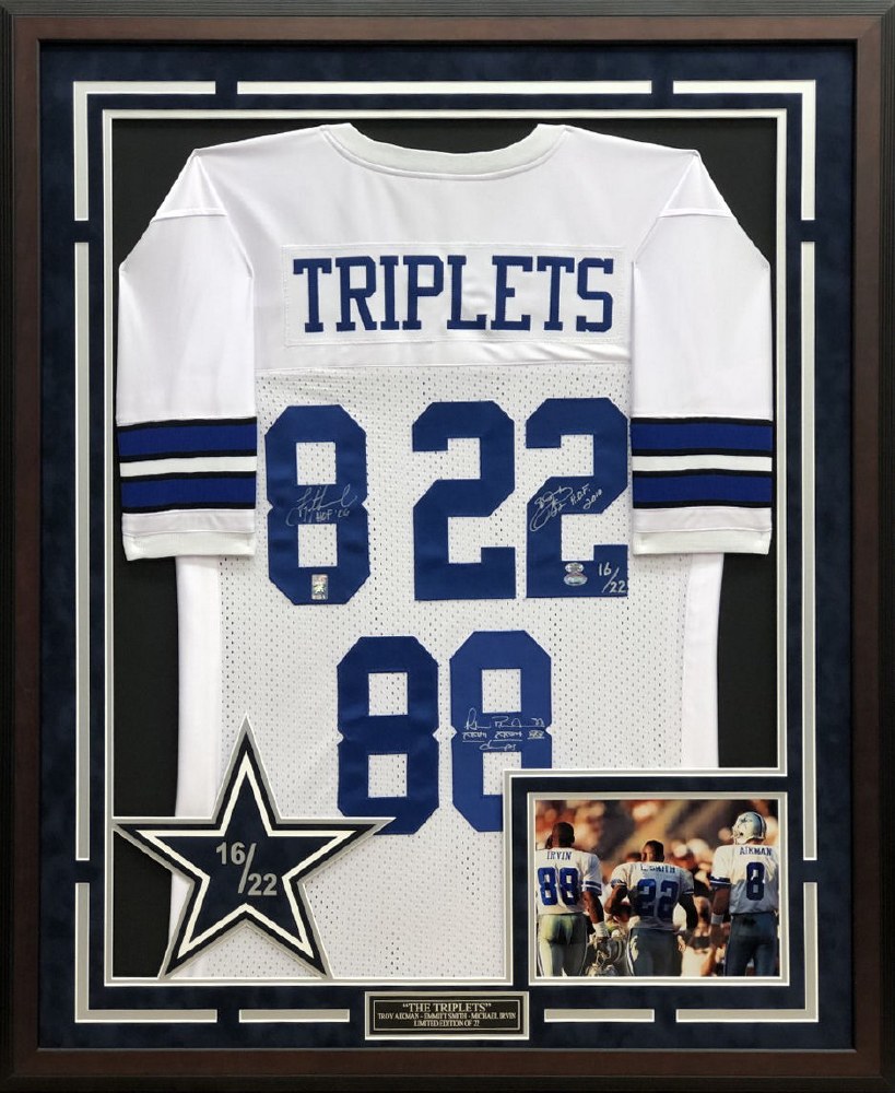 Framed best sale cowboys jersey